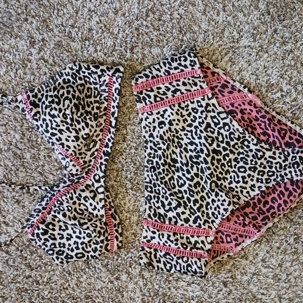 Bikini, highwaist bottoms